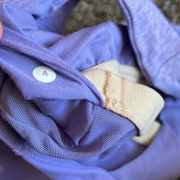 Lululemon Scoop Neck Tank Purple Size 4 - Picture 8 of 8